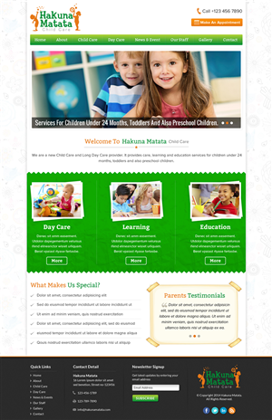 Web Design by Sbss for this project | Design: #5015750