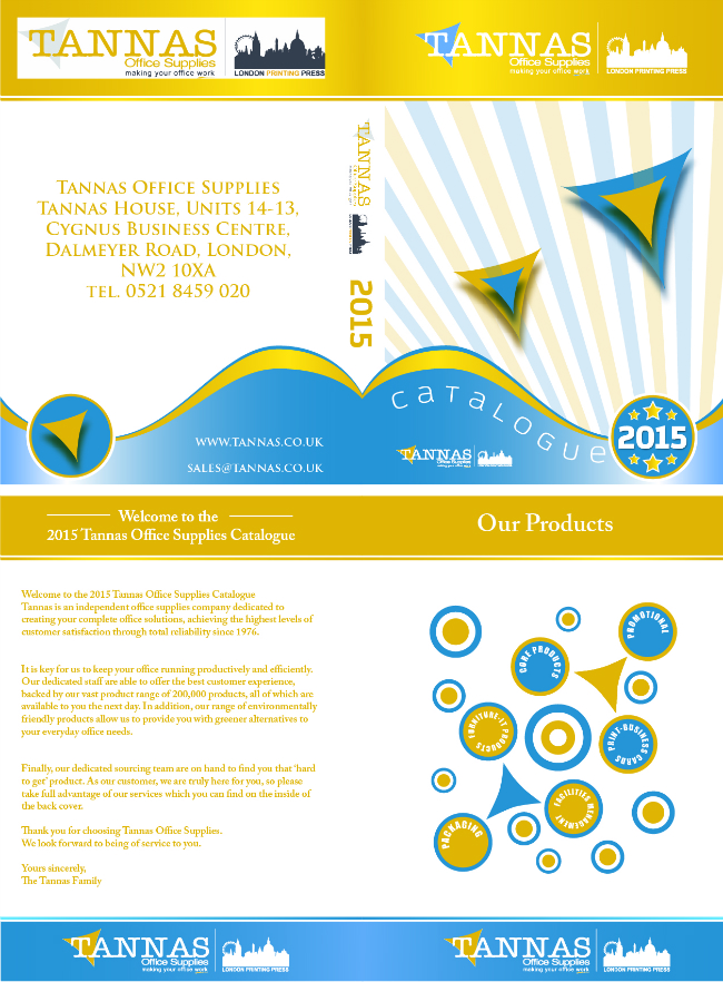 Catalogue Design by Kristijan Trajchev for Tannas LTD T/A StationeryHut.co.uk | Design #4895175