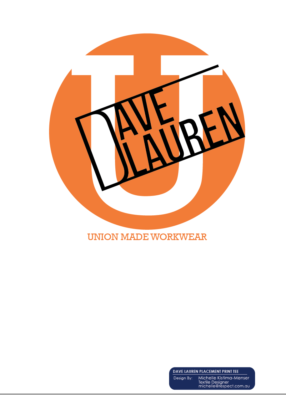 T-Shirt-Design von Michelle Kistima-Menser für Dave Lauren | Design #1385614