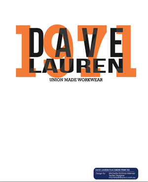 T-shirt Design by Michelle Kistima-Menser for Dave Lauren | Design: #1385618