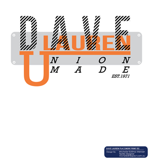 T-shirt Design by Michelle Kistima-Menser for Dave Lauren | Design: #1385625