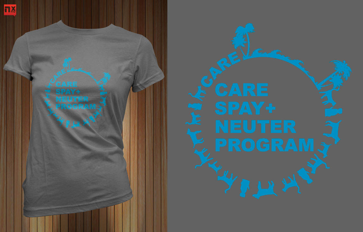 T-Shirt-Design von nanx für Cayman Animal Rescue Enthusiasts (''CARE'') | Design #4835939