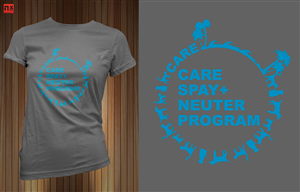 T-shirt Design by nanx for Cayman Animal Rescue Enthusiasts (''CARE'') | Design #4835939