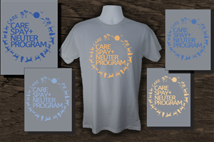 T-shirt Design by TZãrtz for Cayman Animal Rescue Enthusiasts (''CARE'') | Design #4855845