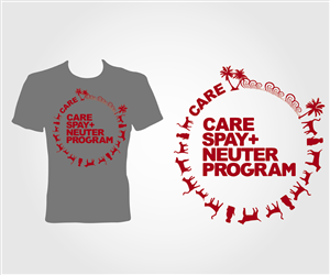 T-shirt Design by jayneel_s for Cayman Animal Rescue Enthusiasts (''CARE'') | Design #4840662