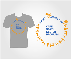 T-shirt Design by jayneel_s for Cayman Animal Rescue Enthusiasts (''CARE'') | Design: #4842268