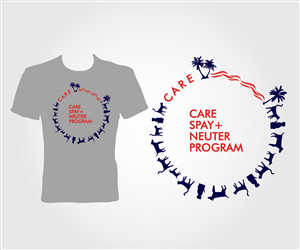 T-shirt Design by jayneel_s for Cayman Animal Rescue Enthusiasts (''CARE'') | Design: #4842271
