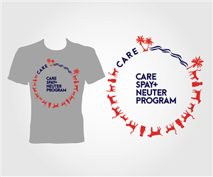 T-shirt Design by jayneel_s for Cayman Animal Rescue Enthusiasts (''CARE'') | Design: #4842276