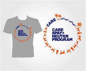 T-shirt Design by jayneel_s for Cayman Animal Rescue Enthusiasts (''CARE'') | Design: #4842299
