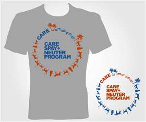 T-shirt Design by jayneel_s for Cayman Animal Rescue Enthusiasts (''CARE'') | Design: #4859193