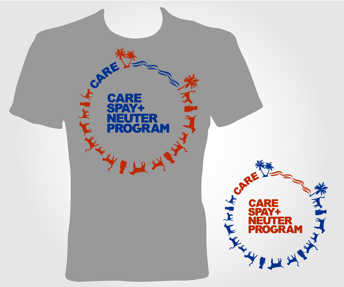 Design de T-shirt par jayneel_s pour Cayman Animal Rescue Enthusiasts (''CARE'') | Design #4859198