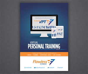 Virtual Personal Training Flyer Design | Diseño de Flyer por Brian Ellis