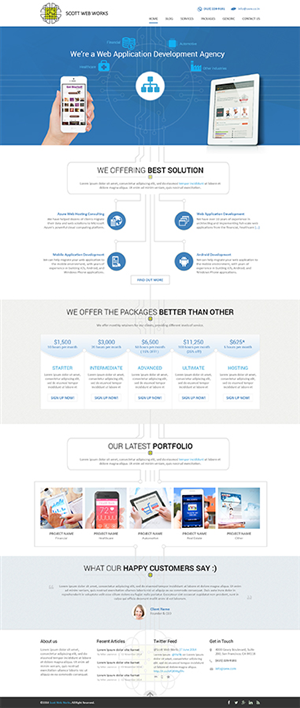 Wordpress Design by Mayank Patel
