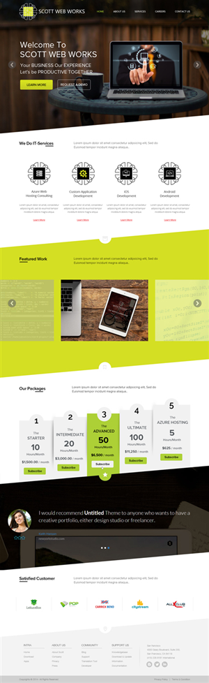 Wordpress Design by OM