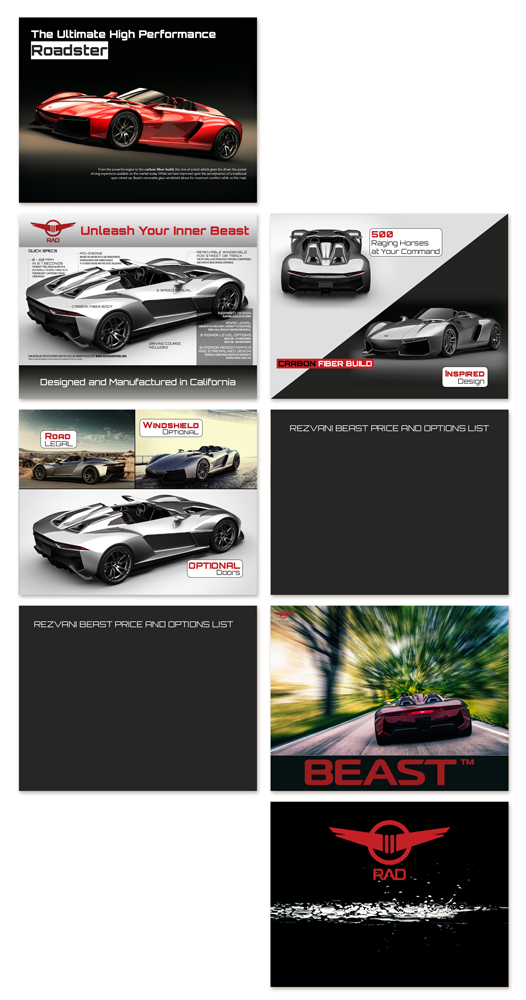 Catalogue Design by UrbainFX for Rezvani Motors | Design #4896703