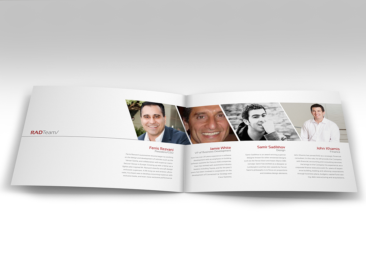 Catalogue Design by Miguel Neiva for Rezvani Motors | Design #4849133