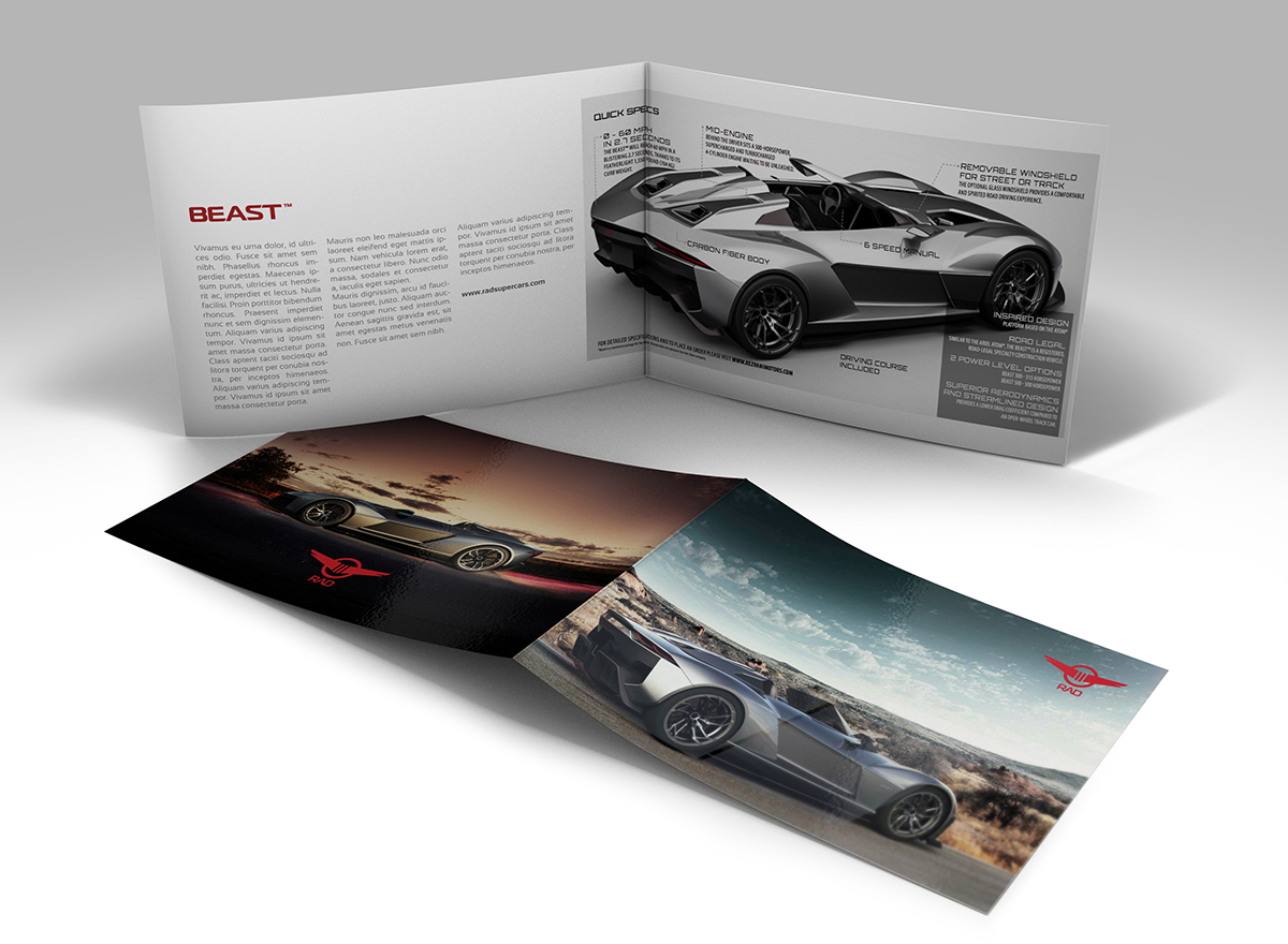 Design de Catalogue par Miguel Neiva pour Rezvani Motors | Design #4849139