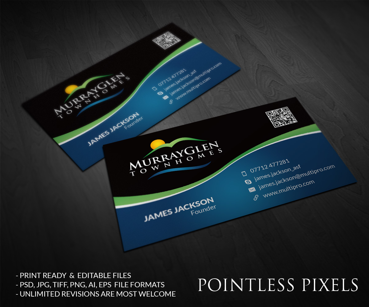 Business Card Design by Pointless Pixels India for Greywolf Partners Inc | Design #4838544