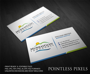 Business Card Design by Pointless Pixels India for Greywolf Partners Inc | Design: #4838606