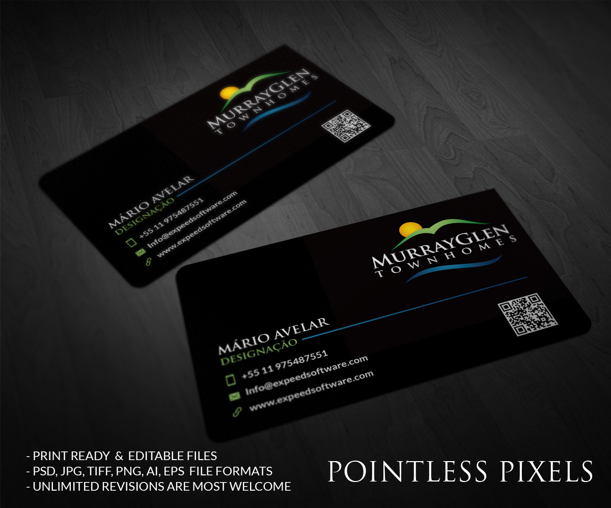 Diseño de Tarjeta de Presentación por Pointless Pixels India para Greywolf Partners Inc | Diseño #4838621