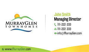 Visitenkarten-Design von Mona Yehia für Greywolf Partners Inc | Design: #4881856