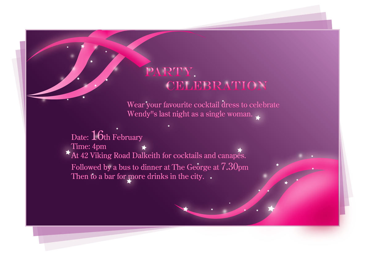 Invitation Design by nafizrahat for N/A | Design #1371277