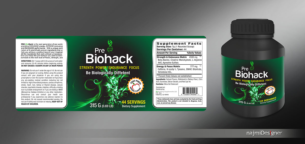 Label Design by  Najmi for this project | Design #5055023