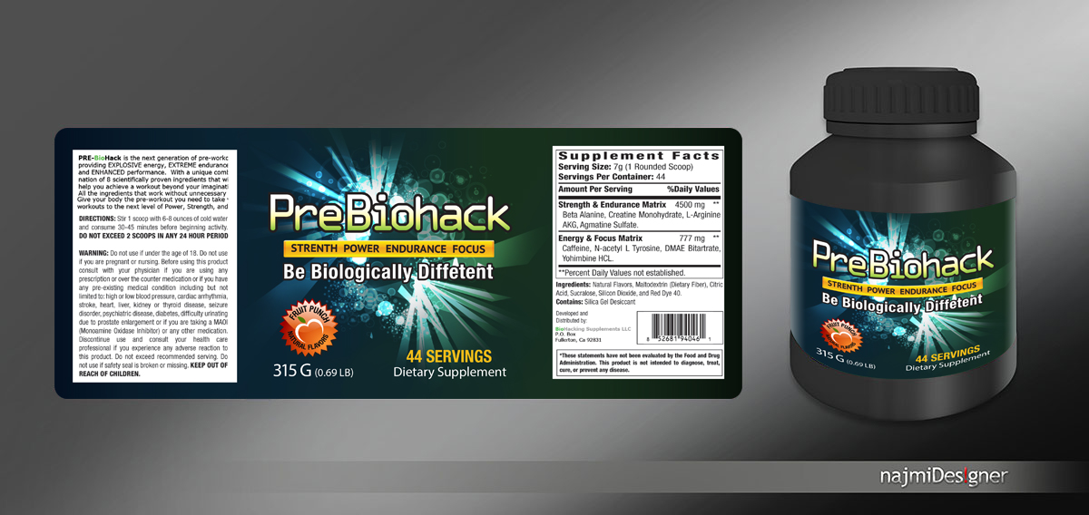 Label Design by  Najmi for this project | Design #5055576