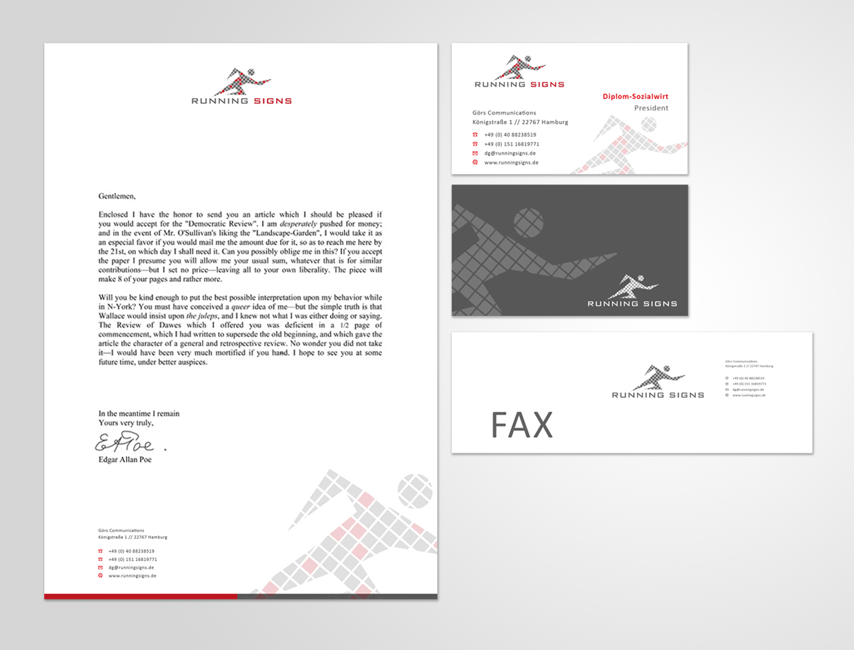 Stationery Design by Eggo May P for this project | Design #4888926