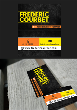 Frederic business card | Design de Carte de Visite par Intro Base