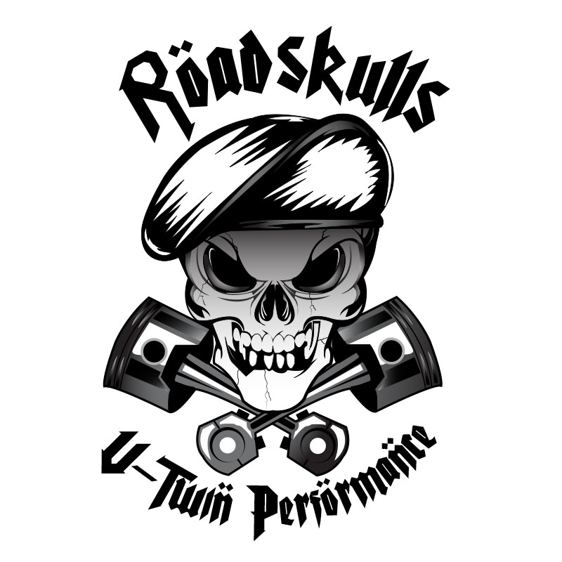 Logo Design by Marcus Fox-Breeze for RoadSkulls V-Twin Performance | Design #4874179