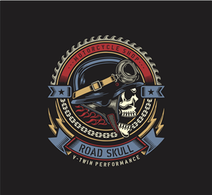 Diseño de Logo por gitanapolis para RoadSkulls V-Twin Performance | Diseño: #4903713