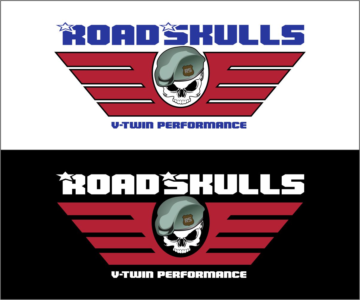 Diseño de Logo por S.S. Mulla para RoadSkulls V-Twin Performance | Diseño #4853124