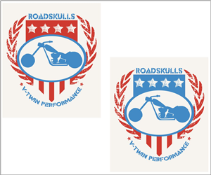 Diseño de Logo por S.S. Mulla para RoadSkulls V-Twin Performance | Diseño: #4857597