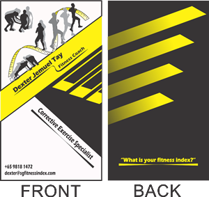 Business Card Design by alexsamaralns for Fitness Index | Design #1370274