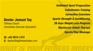 Business Card Design by Design Valley for Fitness Index | Design: #1378695