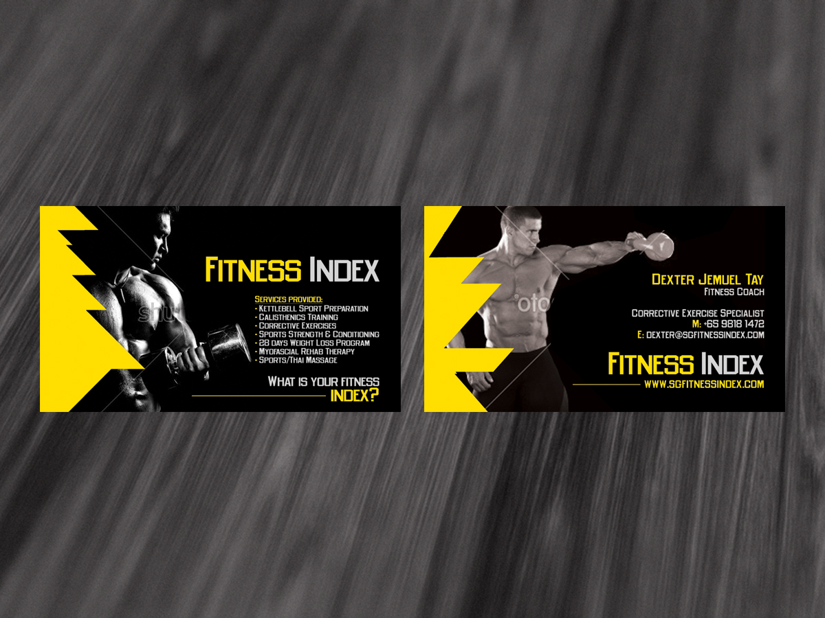 Modern, Upmarket, Training Business Card Design for ...