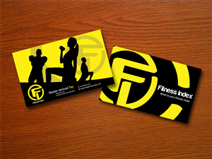 Business Card Design by Jemmi for Fitness Index | Design #1395337