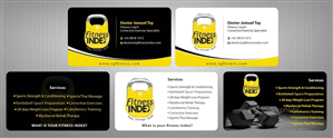 Visitenkarten-Design von Sbss für Fitness Index | Design: #1372858