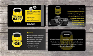 Business Card Design by Sbss for Fitness Index | Design: #1374136
