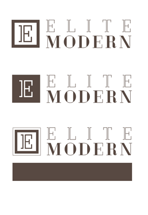 Diseño de Logo por GPGraphix para Elite Modern | Diseño: #4915219