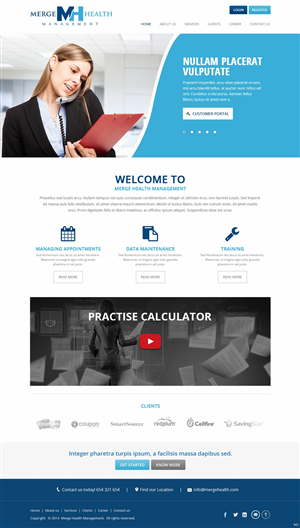 Web Design by pb for this project | Design: #5142284