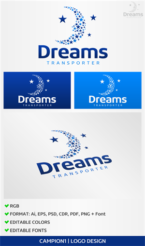 Logo Design by artsterdam for Dreams Transporter Inc. | Design: #4886824