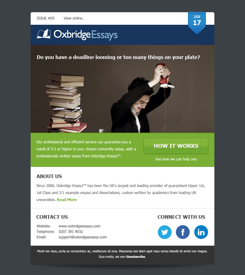 Newsletter Design by Budi Tanrim for this project | Design #1370899