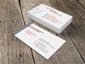 Business Card Design by Eggo May P for Görs Communications | Design: #4881401