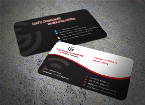 Business Card Design by Eggo May P for Görs Communications | Design: #4881474