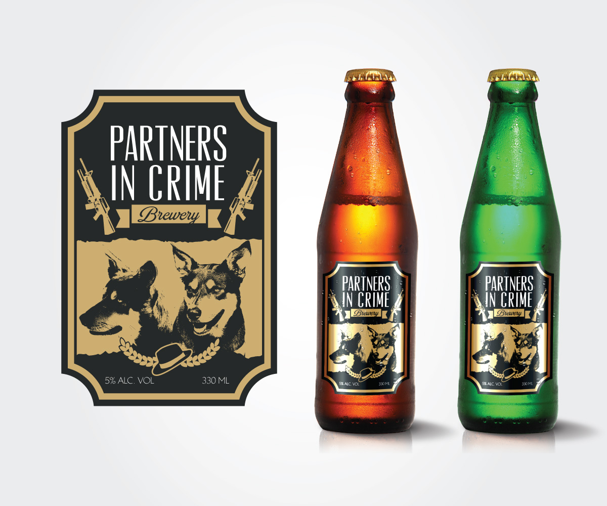 Label Design by Sergio Coelho for this project | Design #4952623