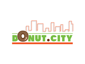 Donut.city | Logo Design by Tammy Moore