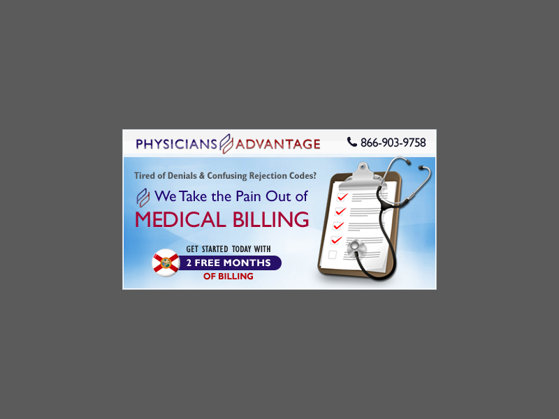 Diseño De Banner Publicitario por yadunath para Physicians Advantage Services, Inc. | Diseño #1373695