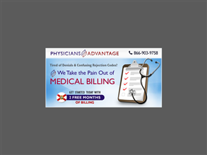 Banner-Design von yadunath für Physicians Advantage Services, Inc. | Design: #1373695